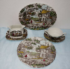 Myott Staffort THE HUNTER , Speiseservice - Teile zur Auswahl