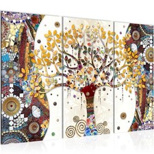 Wandbilder set klimt baum des - baum,
