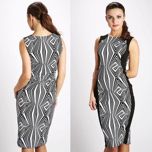 Bodycon midikleid damen - bodycon-midikleid,