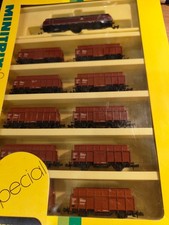Spur N Mintrix Kohlewagenset mit Lok BR 216 Nr. 1070 OVP super Zustand 