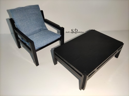 Tisch und sessel miniatur - tisch,