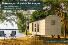 Zirkuswagen Gartenhaus