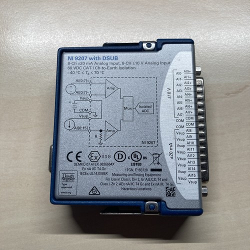 National instruments 9207 - ni,
