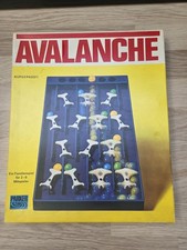 Avalanche 🟡🔴🔵 Parker ®️ Spiel 🟡🔴🔵 Murmelbahn Murmel Kugelbahn - vintage