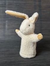 Handpuppe Hase Saling Schurwolle