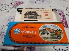 Mamos (DDR) Bausatz Wohnhaus mit Garage OVP 1/87