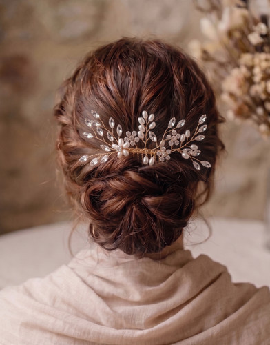 Eleganter haarkamm für die - für,
