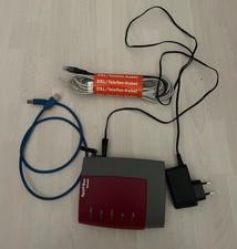 AVM Fritz!Box WLAN 3170 DSL - Werkseinstellungen mit Netzteil & Adapter