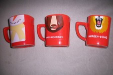 3 Nescafe Tassen