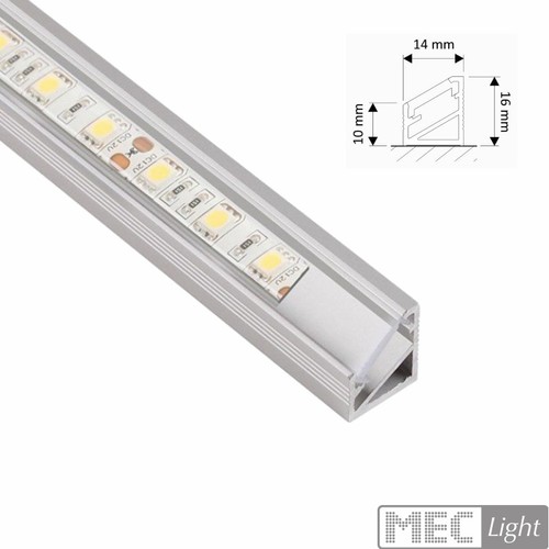 Eck profil alu - 1m, alu-leiste