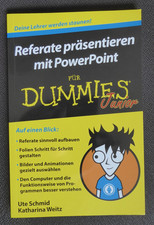 Referate präsentieren mit PowerPoint für Dummies Junior 2017 neuwertig