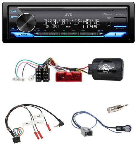 Jvc bluetooth dab - usb, lenkrad