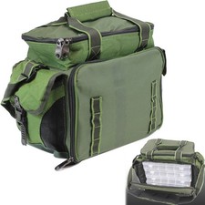 GROßE ANGELTASCHE MIT 4 BOXEN