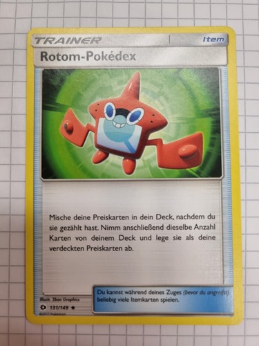 Pokémonkarte rotom pokédex - pokémonkarte, rotom-pokédex