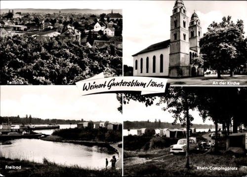 Guntersblum rhein - ak,