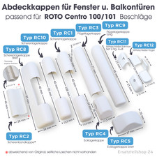 Abdeckkappen, passend f. ROTO