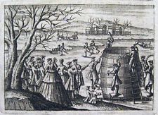 MAINZ FASSBAU FUDER BÖTTCHER RHEIN GEFROREN 1739 ANDREAS NUNZER