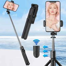 3in1 Bluetooth Selfie Stick Stativ 360 Monopod Handy Halterung mit Fernbedienung