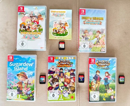 Switch spiele bundle - 5x,