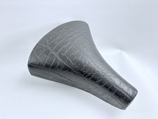 Vintage Oldtimer Fahrrad Sattel Original DDR Mifa Diamant in schwarz