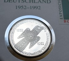GERMANISCHES MUSEUM 5 1852 - 1952 Medaille Mark vor Euro 1992