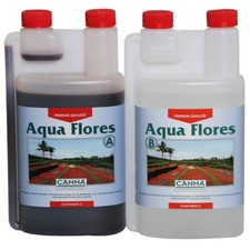 Canna Aqua Flores A+B 1L - Pflanzendünger Hydro Grow Aeroponisch (7,45 EUR/l)