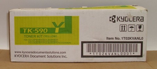 Kyocera 590y toner yellow - kyocera,