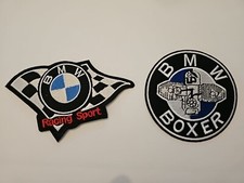 Aufnäher Patch Aufbügler BMW Motorcycles Motorradsport Tuning Biker GT Autosport
