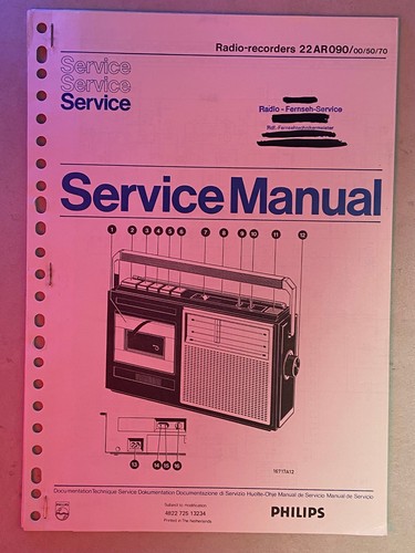 Philips service manual für - philips, service-manual
