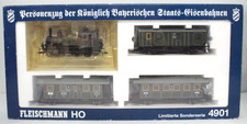 Fleischmann Bayerische Staatsbahn Limited Edition Spur HO Zugset OVP 4901