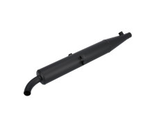 Auspuff - Enduro, schwarz