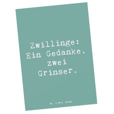 Postkarte Spruch