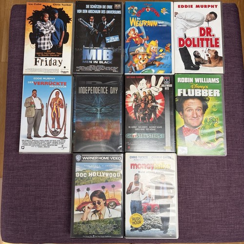 Vhs videokassetten filme - vhs,