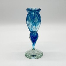 Signierte Design Glas Vase