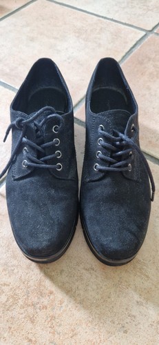 Damen schnür schuhe schwarz - damen,