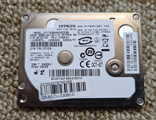 Hitachi 100gb interne - hitachi,