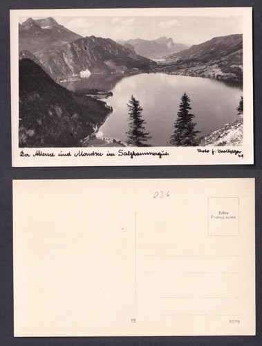 Ansichtskarte der attersee und - attersee,