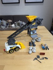 PLAYMOBIL 4041 Förderanlage mit Kompaktlader - Komplett