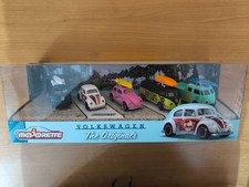 Majorette - 5-Car Set Volkswagen The Originals VW Bulli T1 VW Käfer 1:64   #3788