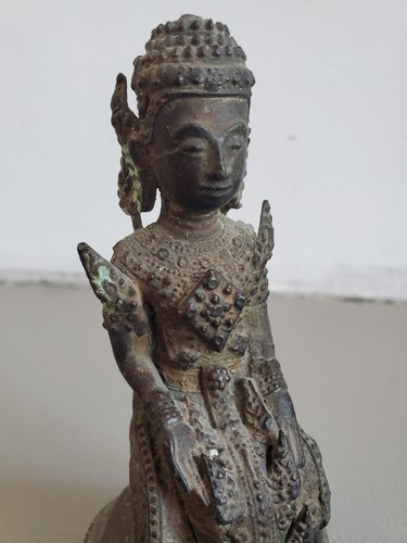 Antike thai bronze figur - antike,
