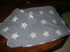 dormia Flanell Bettwäsche 2 Teile 100 % Baumwolle 135 x 200 + 80 x 80 Sterne