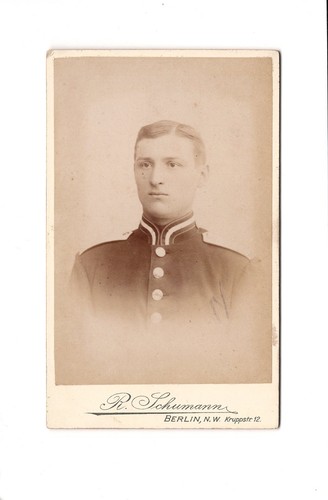 Cdv foto soldatenportrait - foto,