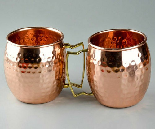100 reines kupfer - kupfer, becher