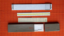 Rechenschieber ARISTO Studio Nr 0968 (34cm) in Original-Schuber & Tabelle/Lineal