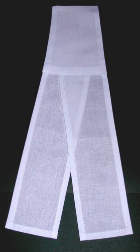 Tuck predigtband halsband - in,