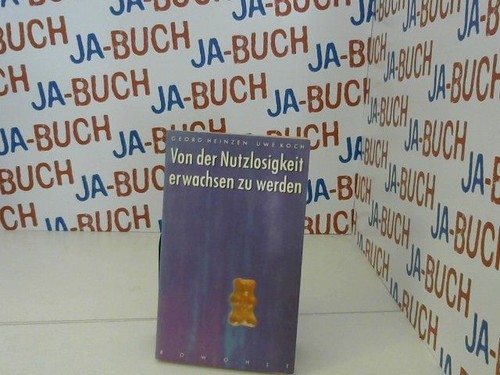 Von der nutzlosigkeit - von,
