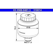 1x Ausgleichsbehälter