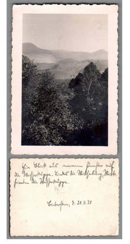 Foto blick auf wasserkuppe und - foto,