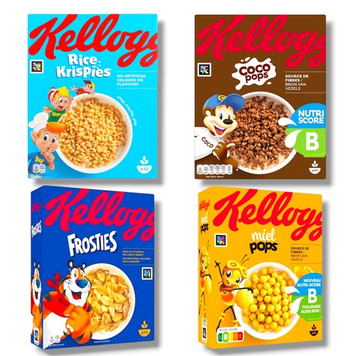 Kellogg cerealien set 4x - cerealien,