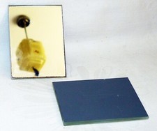 Taschenspiegel original DDR – UNBENUTZT aus Großpackung - 71x52x3mm